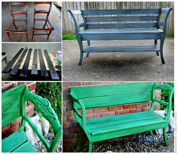 Гамак из старых джинсов