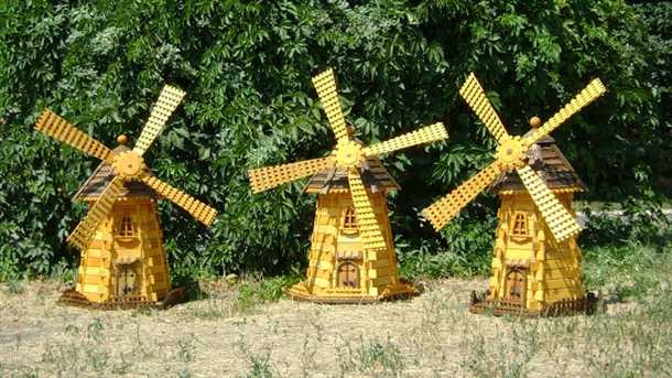 Изготовление декоративных ульев для дачного участка